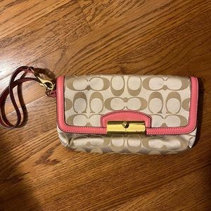 Coach wristlet